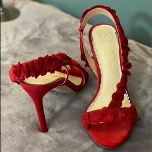 Jessica Simpson Jessin Heel Sandals.